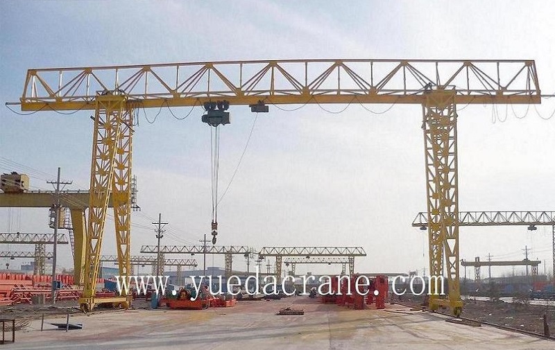 MH model girder frame single girder gantry crane